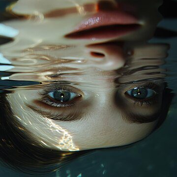 reflectionfaceinwater