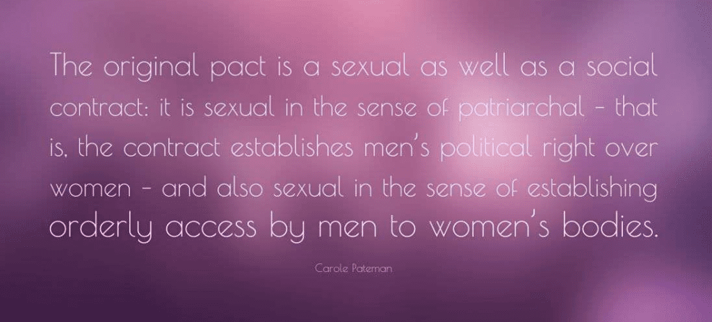 love in a culture of patriarchy and prostitution