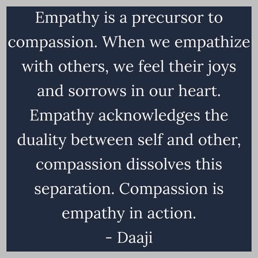 compassionisempathyinaction